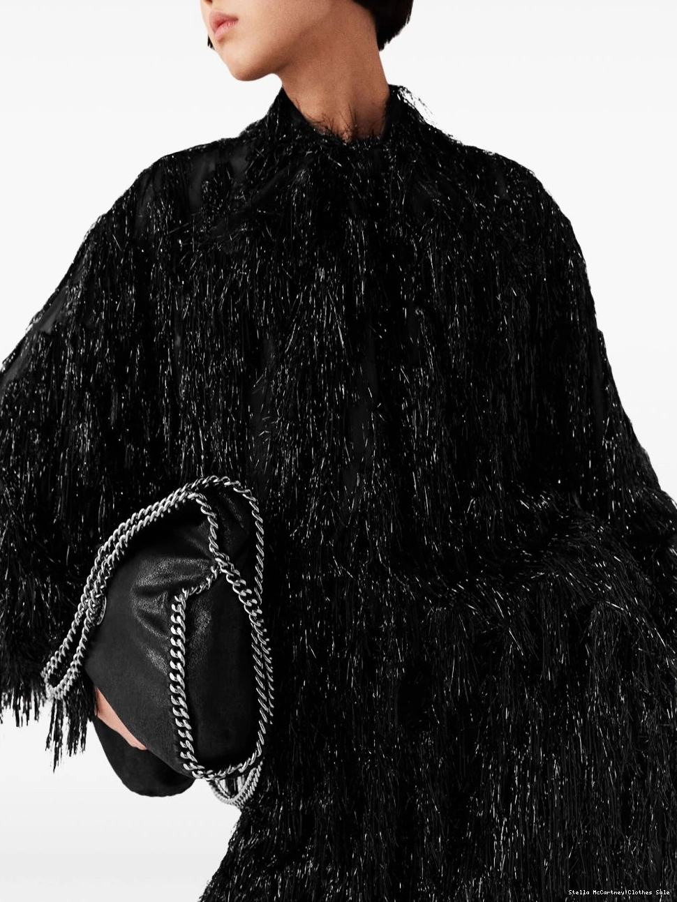 Affordable shirt Women Stella Glitter McCartney Tassel 0807